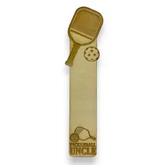 Bookmark - Pickleball Uncle - Birch wood