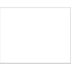 4-Ply Railroad Board, White, 22" x 28", 100 Sheets