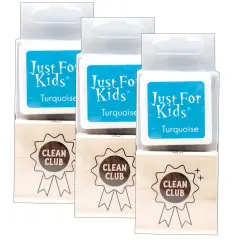 Just for Kids&reg; Clean Club Herokids Stamp With Ink, Pack of 3