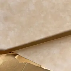 Kitcheniva Suede Vinyl Fabric Faux Leather Self Adhesive 52" Almond