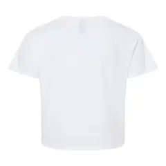Gildan&reg; Softstyle Youth Short Sleeve Crew-Neck T-Shirt White