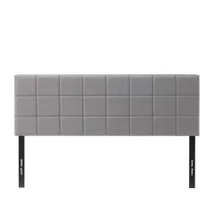 Nestl Square Tufted Fabric Headboard