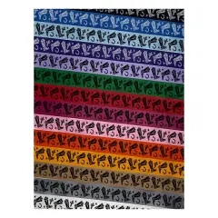 Cowboy Boot Western Satin Ribbon for Bows Gift Wrapping DIY Craft Projects - 1" - 3 Yards Purple Ribbon