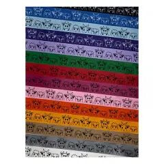 Peeking Farm Animals Goat Pig Cow Sheep Satin Ribbon for Bows Gift Wrapping - 1" - 3 Yards Light Pink Ribbon