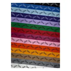 Shooting Star Satin Ribbon for Bows Gift Wrapping - 1" - 3 Yards Blue Ribbon