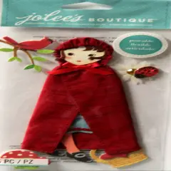 Jolee's Boutique Poseable Red Riding Hood Dimensional Stickers