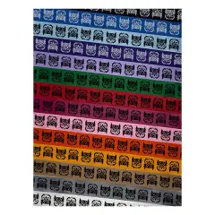 Great Horned Owl Head Satin Ribbon for Bows Gift Wrapping DIY Craft Projects - 1" - 3 Yards Purple Ribbon