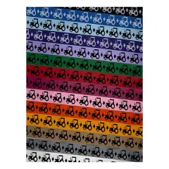 Tractor Farm Vehicle Satin Ribbon for Bows Gift Wrapping DIY Craft Projects - 1" - 3 Yards Silver Ribbon