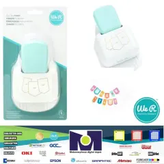 We R Memory Keepers 3-In-1 Punch-Bunting 60000543 by American Crafts