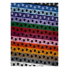 Acting Comedy Drama Masks Theater Carnival Satin Ribbon for Bows Gift Wrapping DIY Craft Projects - 1" - 3 Yards Silver Ribbon