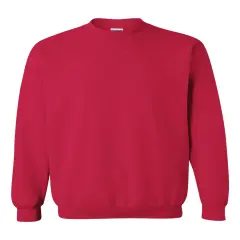 Gildan&reg; Heavy Blend Crewneck Long Sleeve Sweatshirt Cherry red