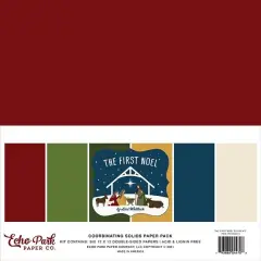 Echo Park The First Noel Solids Kit