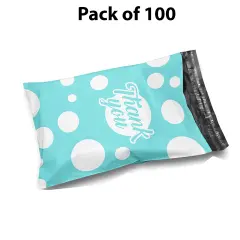 Design Poly Mailer Envelopes Glossy Multi design 10" x 13", Weight 2 pound