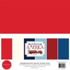 Carta Bella God Bless America Solids Kit