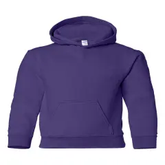 Gildan&reg; Heavy Blend Youth Hooded Sweatshirt Purple