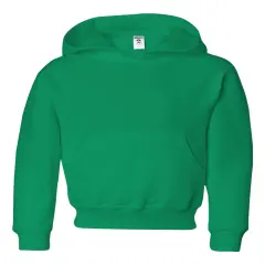 JERZEES&reg; Hooded Turtle Neck Long Sleeve Sweatshirt For Youth Kelly