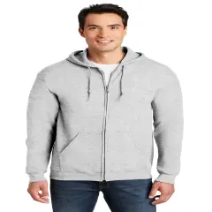 Gildan&reg; Heavy Blend Long Sleeve Full-Zip Hooded Sweatshirt Ash