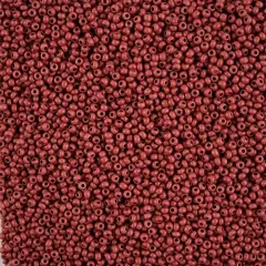 John Bead 10/0 Terra Intensive Matte Czech Glass Seed Beads, 500g Brown