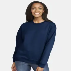 GILDAN&reg; Softstyle Midweight Crewneck Sweatshirt Navy