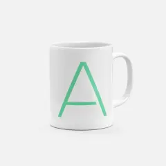 Monogram Letter 11oz Mug XVIII