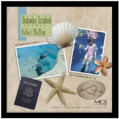 MBI Shadow Box Frame 8"X8"-Black