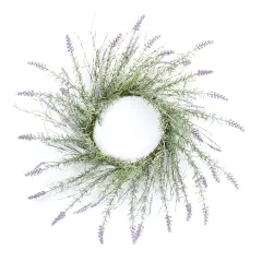 Lavender Wreath