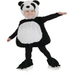 Belly Babies Plush Black And White Panda Bear Toddler Costume