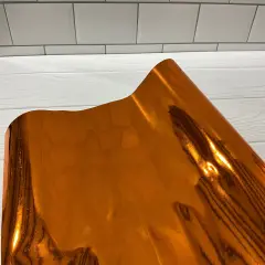 Orange Metallic Mirror Vinyl