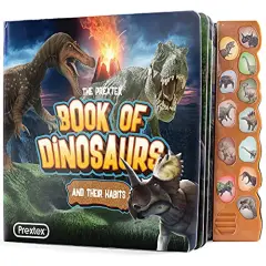 Dinosaurs And Their Habits 12-Button Cognitive Sound Book