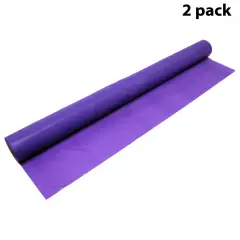 Solid Color Table Cover Roll - 40 Inch x 300 Feet | A Stylish Table Ensemble Purple