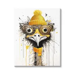 Stupell Industries Yellow Steampunk EmuCanvas Wall Art