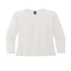 Allmade&reg; Women&rsquo;s Tri-Blend Long Sleeve Tee Fairly white