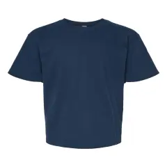 M&O&reg; Youth Gold Soft Touch Crewneck Short Sleeve T-Shirt Deep navy