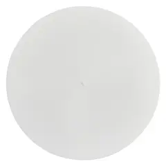 12" Round White Separator Plate