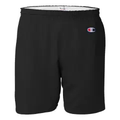 Champion&reg; Cotton Jersey 6" Shorts Black