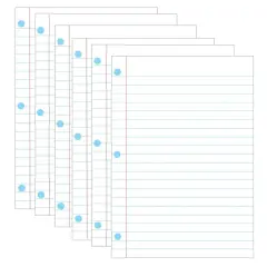Magnetic Notebook Page, 8-1/2" x 11", Pack of 6