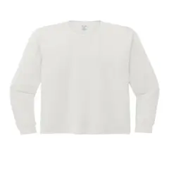 Allmade&reg; Unisex Tri-Blend Long Sleeve Tee Fairly white