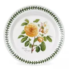 Portmeirion Botanic Roses Salad Plate with a Teasing Georgia Motif