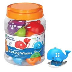 Snap-n-Learn&trade; Stacking Whales