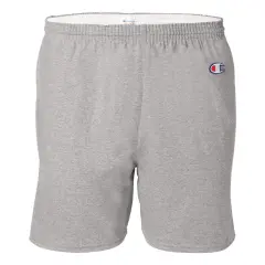 Champion&reg; Cotton Jersey 6" Shorts Oxford grey heather