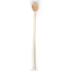 Giant Amish Made Close Grained Hardwood Wooden Stirring Spoon 32 inch