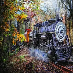 Sunsout Train's Coming 1000 pc Jigsaw Puzzle 30121