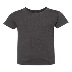 BELLA + CANVAS&reg; Toddler Crew Neck Jersey Short Sleeve Tee Dark grey heather