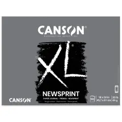 Canson XL Newsprint Pad - 18" x 24", 50 Sheets