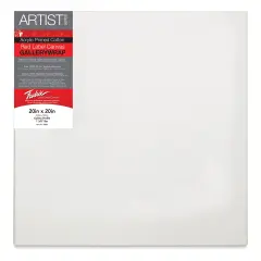 Fredrix Profile Cotton Canvas - 20" x 20", Gallerywrap
