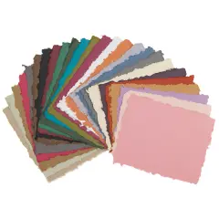 Shizen Pastel Papers - 8-1/2" x 11", Assorted, Pkg of 25