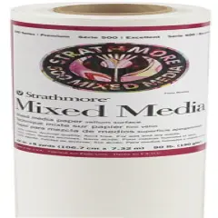 Strathmore 500 Series Mixed Media Paper - 42" x 8 yds, Roll