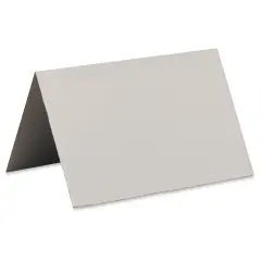 Arturo Folded Card - 7-3/4" x 11-3/4", Gray, Large Invitation, Package of 100