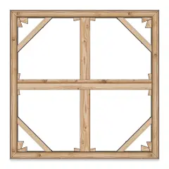 Masterpiece B2 Stretcher Kit with Braces - 48" x 60", With Brace