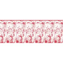 Beistle - Bloody Wall Backdrop - 4' x 30' - 6 Pack